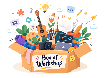 Box of Workshop illustration
